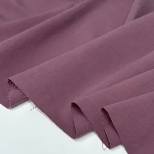 7oz Washed Organic Cotton Canvas - Plum