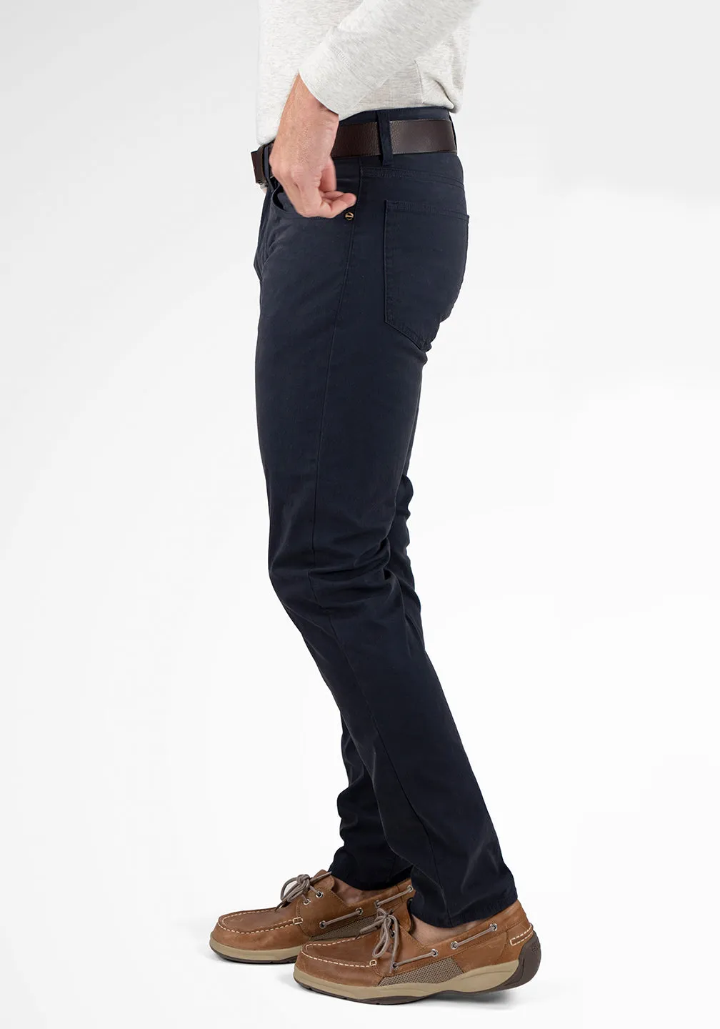 Airotec® Slim-Fit Cotton/Nylon Canvas 5 Pocket Pant