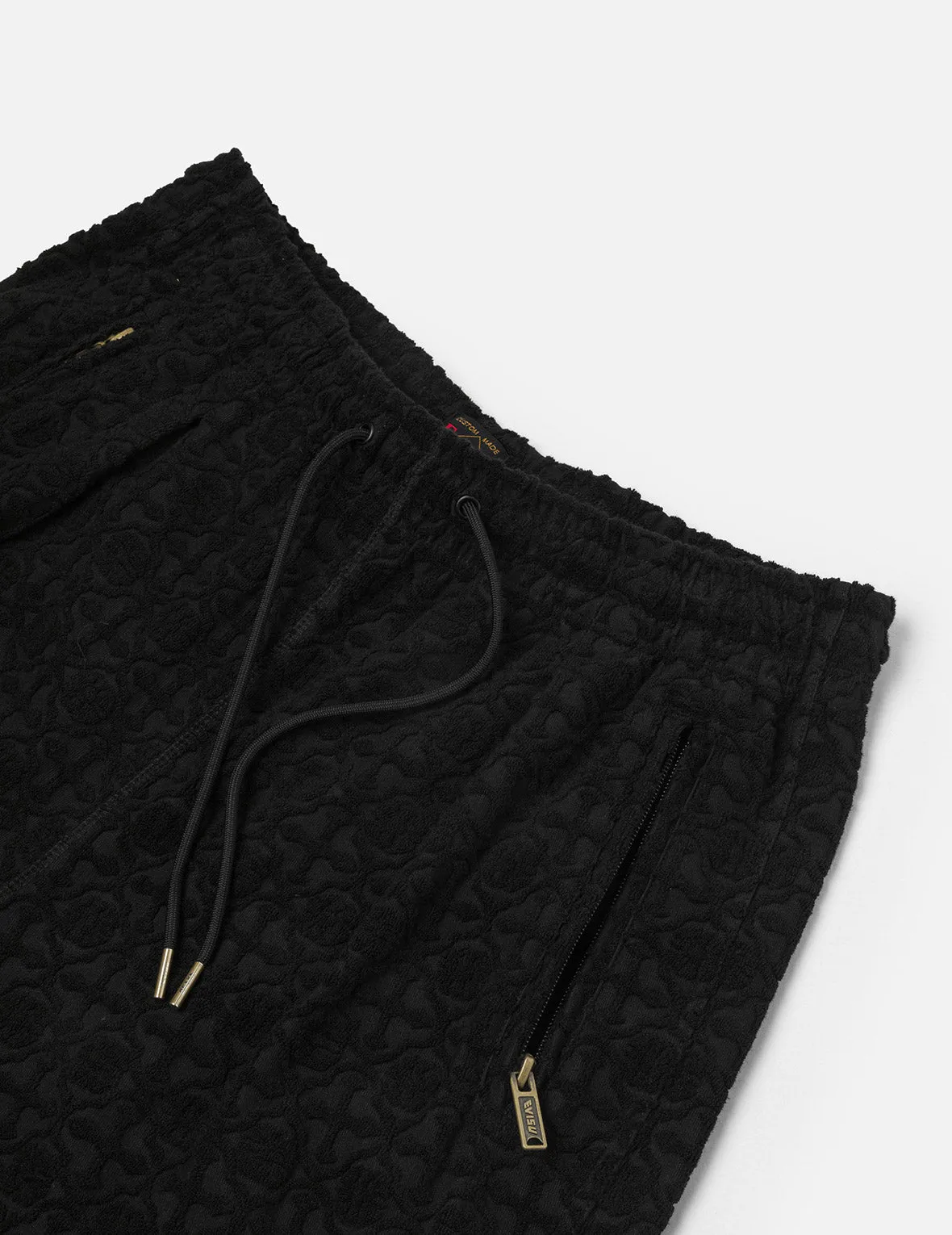 Allover Kamon Jacquard Relax Fit Sweatpants