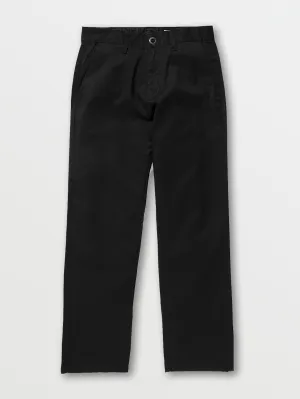 Big Boys Frickin Regular Stretch Chino Pants - Black