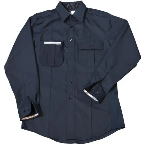 BLAUER  8670 LS POLYESTER SUPERSHIRT  Dark Navy