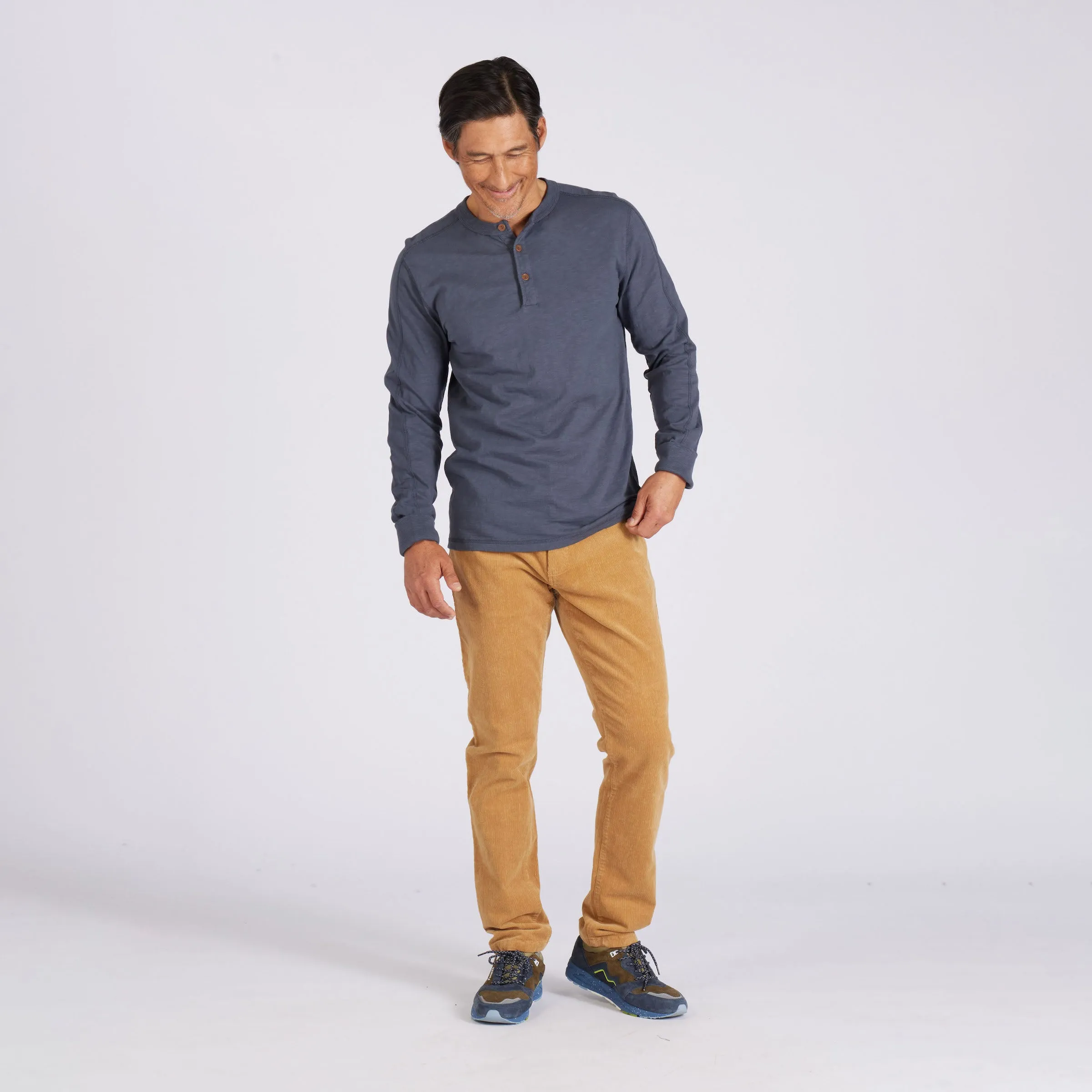 Burlington 5 Pocket Stretch Corduroy - Saddle