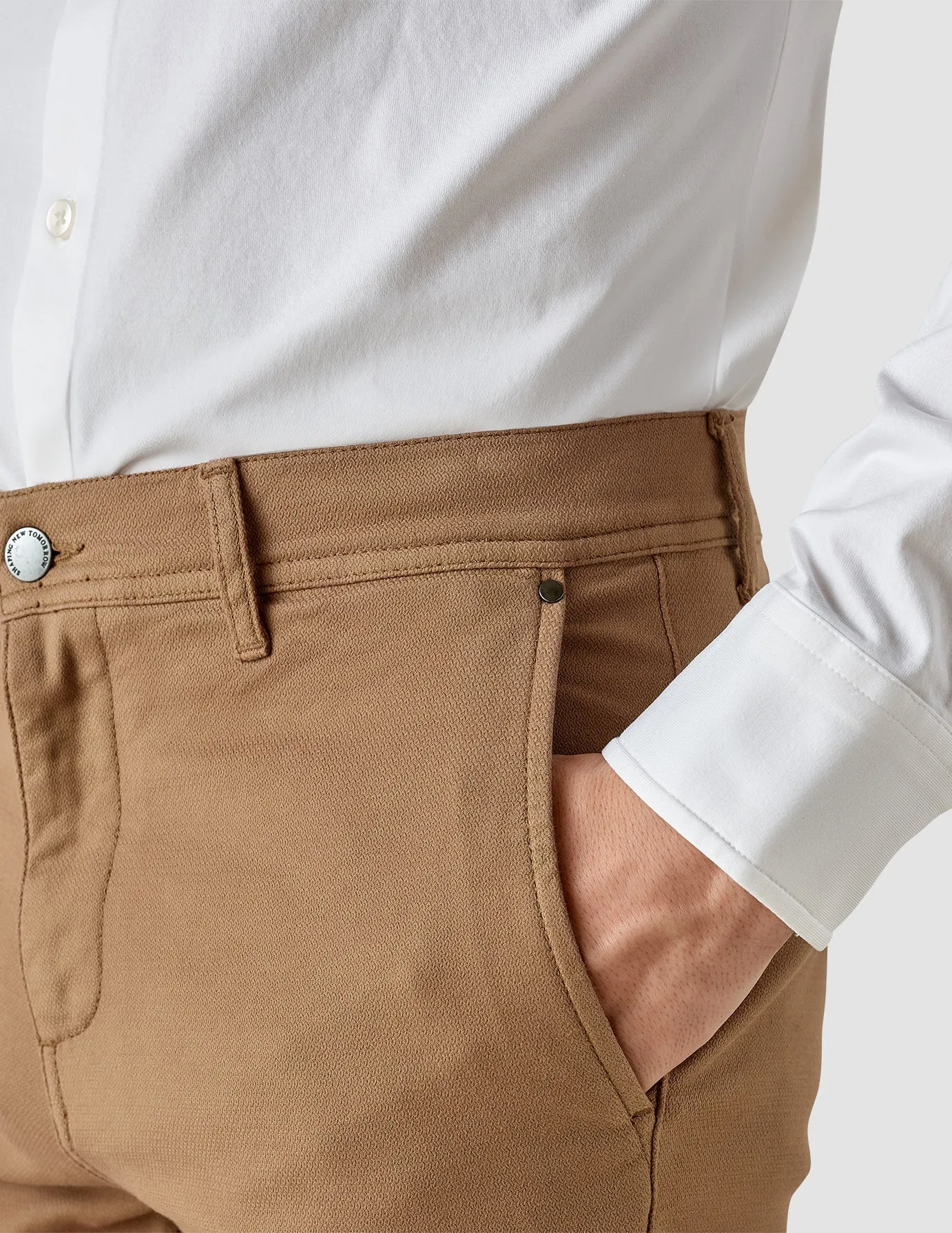 Classic Pants Slim Mocha