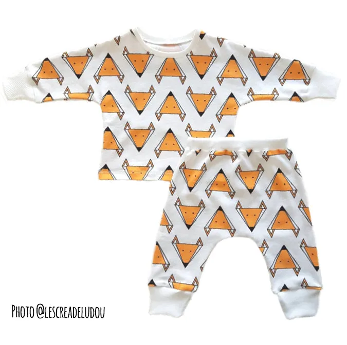 CORDOBA Jogging or pyjama set - Baby Boy & Girl 1M/4Y- PDF Sewing Pattern