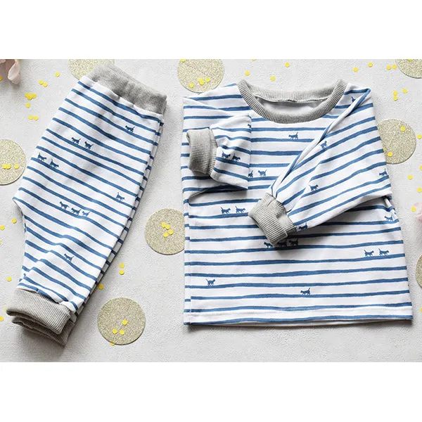 CORDOBA Jogging or pyjama set - Baby Boy & Girl 1M/4Y- PDF Sewing Pattern