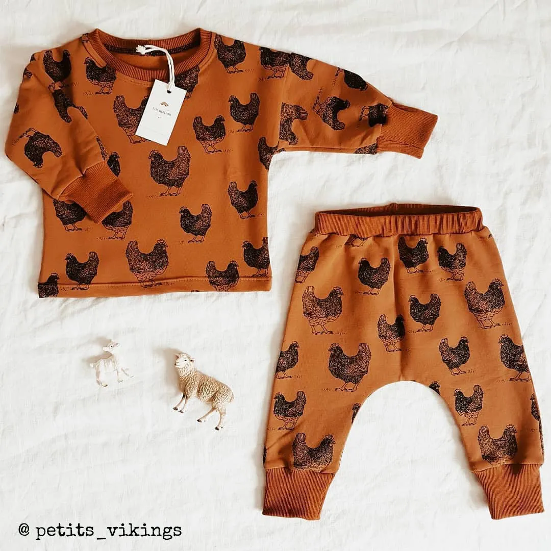 CORDOBA Jogging or pyjama set - Baby Boy & Girl 1M/4Y- PDF Sewing Pattern