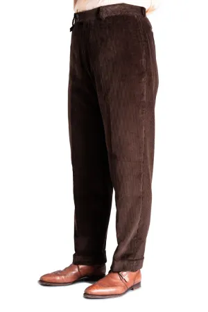 Dark Brown Stancliffe Corduroy Trousers