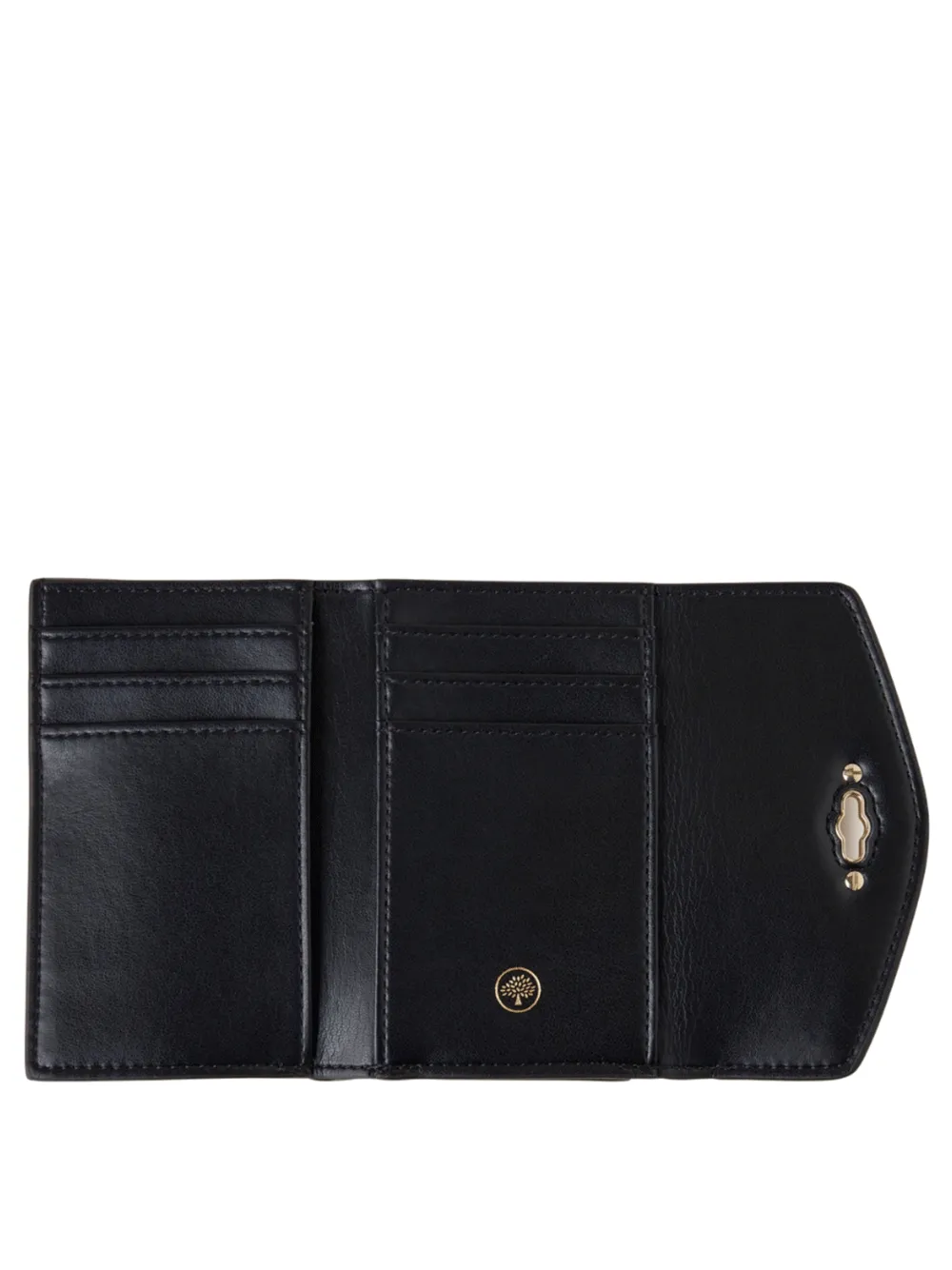 Darley Folded Multi-Card Wallet Soft Gold Washed Metallic Buffalo