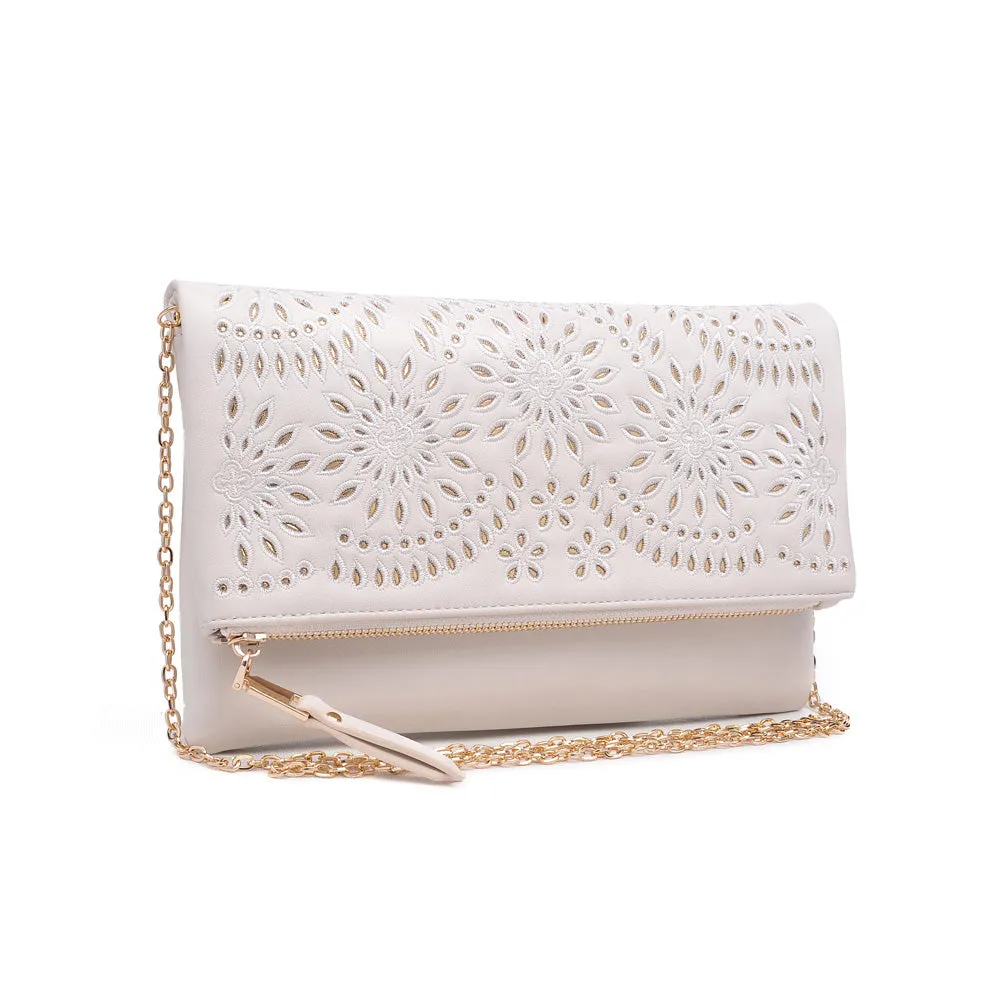 Ellington Embroidered Clutch