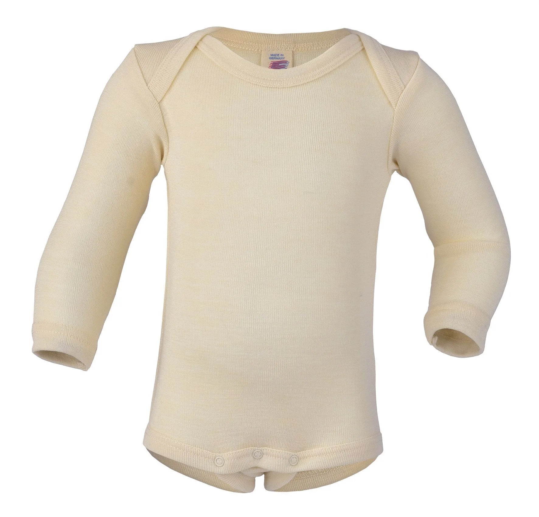 Engel Organic Wool/Silk Baby Long Sleeve Onesie