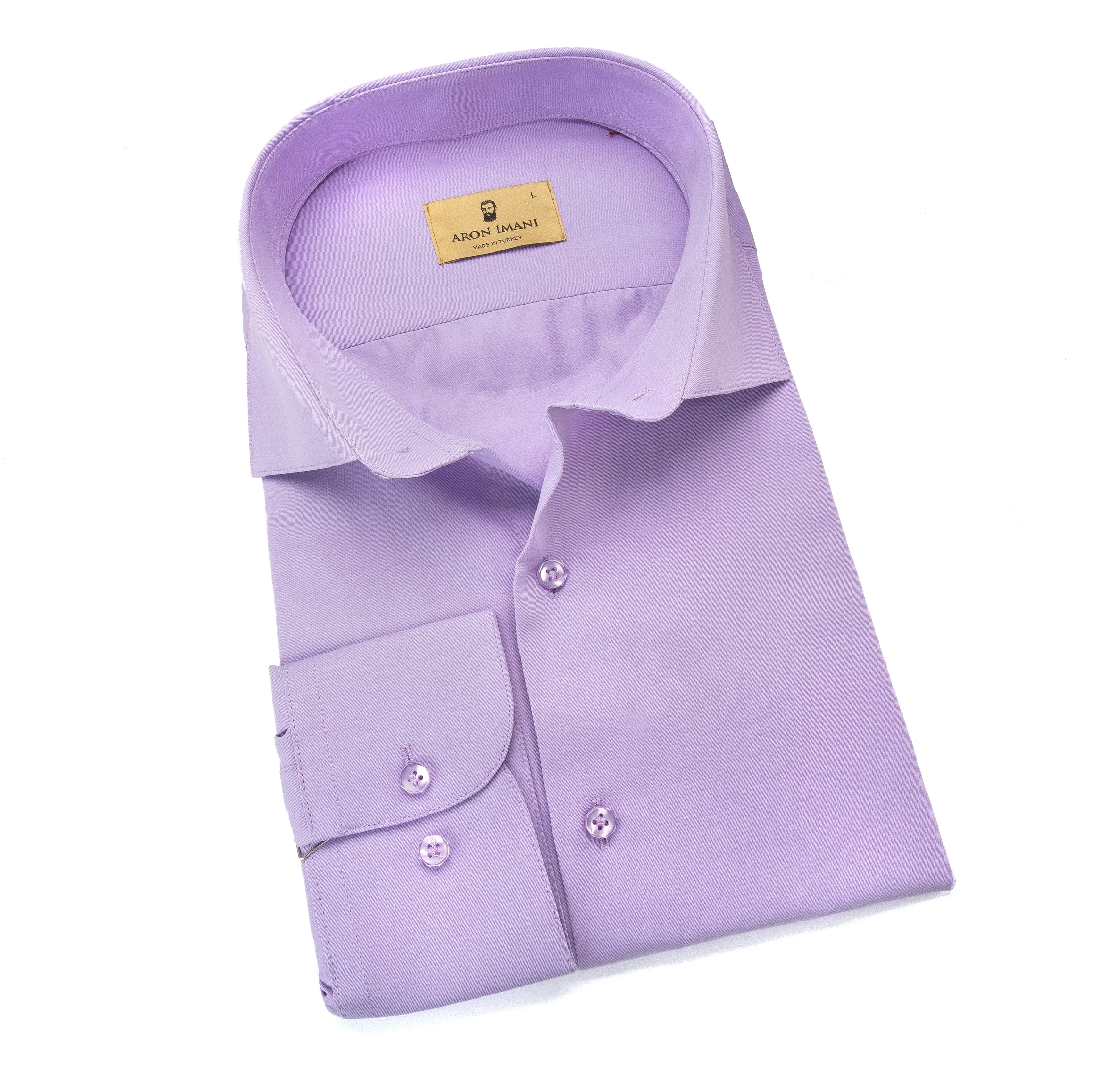 Exquisitely Crafted, the ARON IMANI Men's Dress Shirt. Slim fit, European made for superior style | IMANI Navy