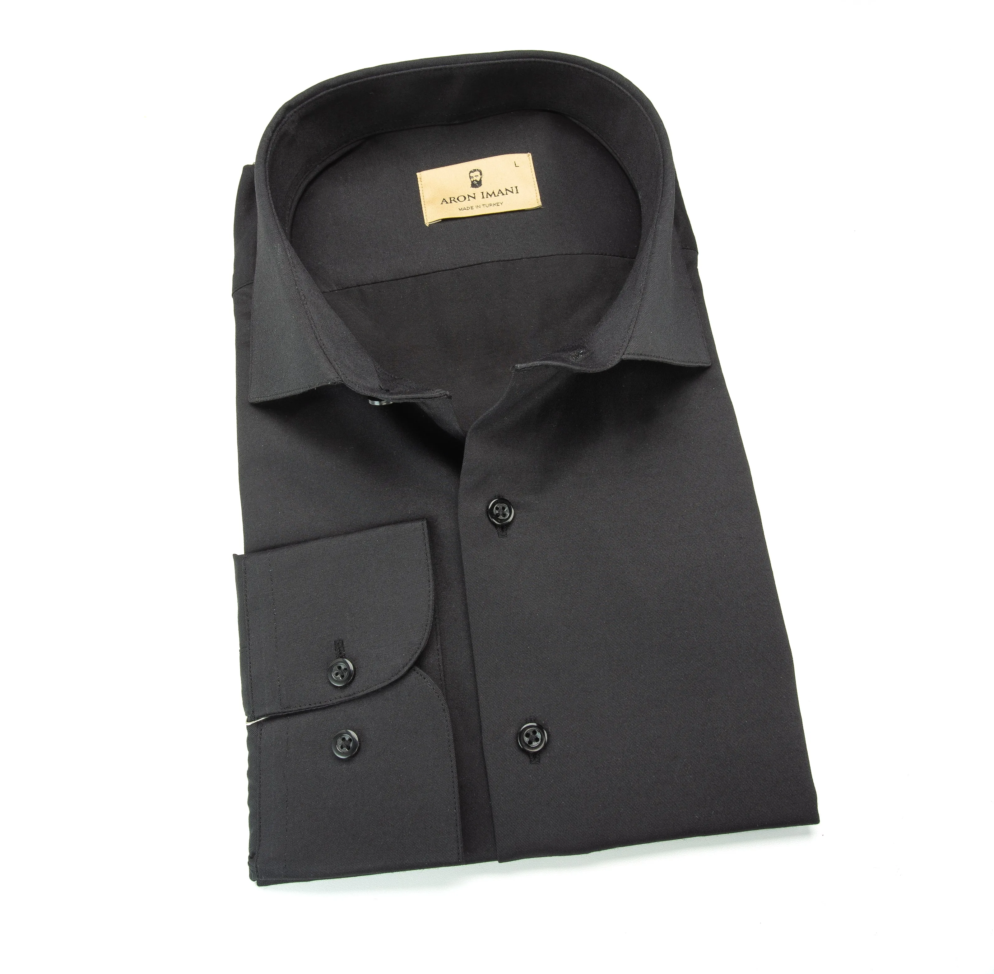 Exquisitely Crafted, the ARON IMANI Men's Dress Shirt. Slim fit, European made for superior style | IMANI Navy