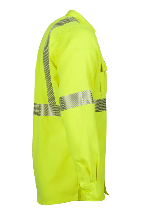 FR Modern Hi-Viz Uniform Shirt | Class 2 | 5oz. Tecasafe® One Inherent