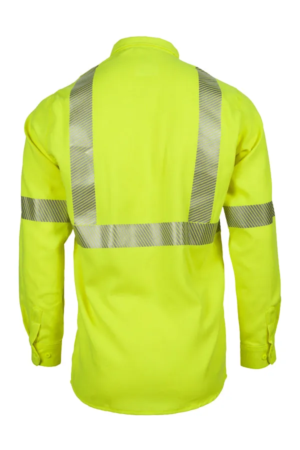 FR Modern Hi-Viz Uniform Shirt | Class 2 | 5oz. Tecasafe® One Inherent