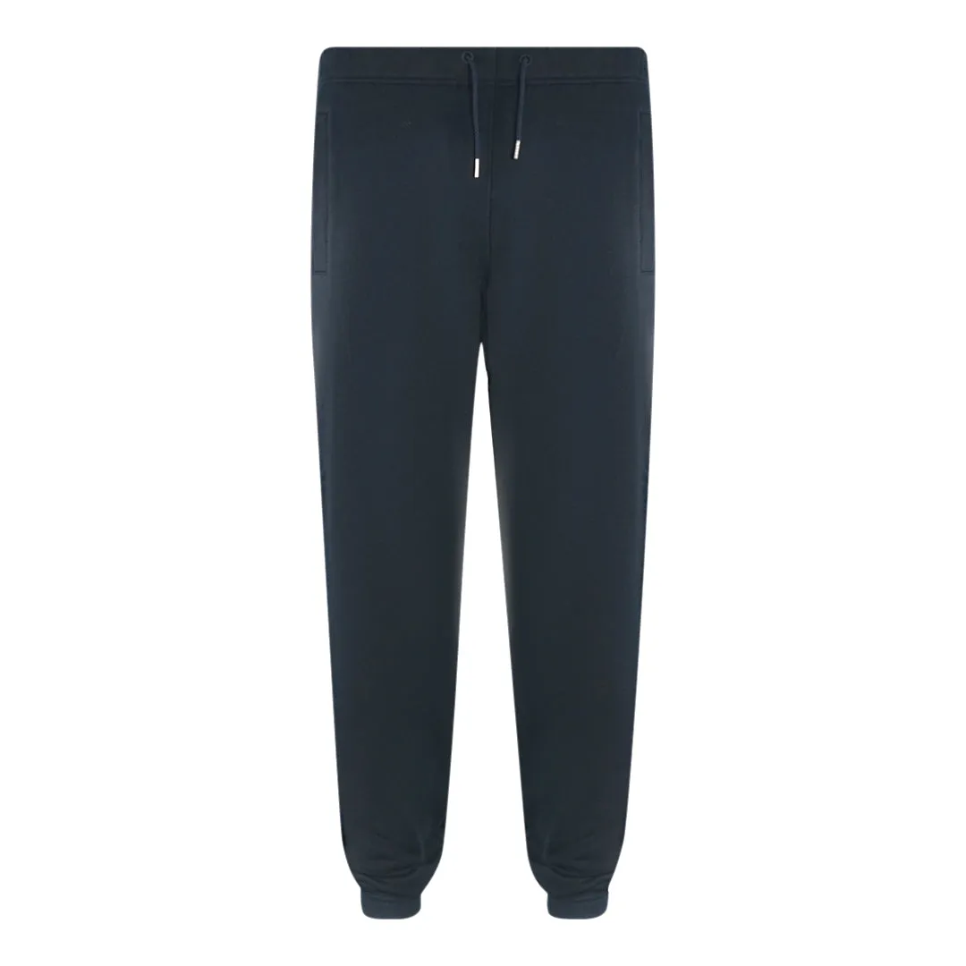 Fred Perry Loop Back Navy Blue Sweat Pants