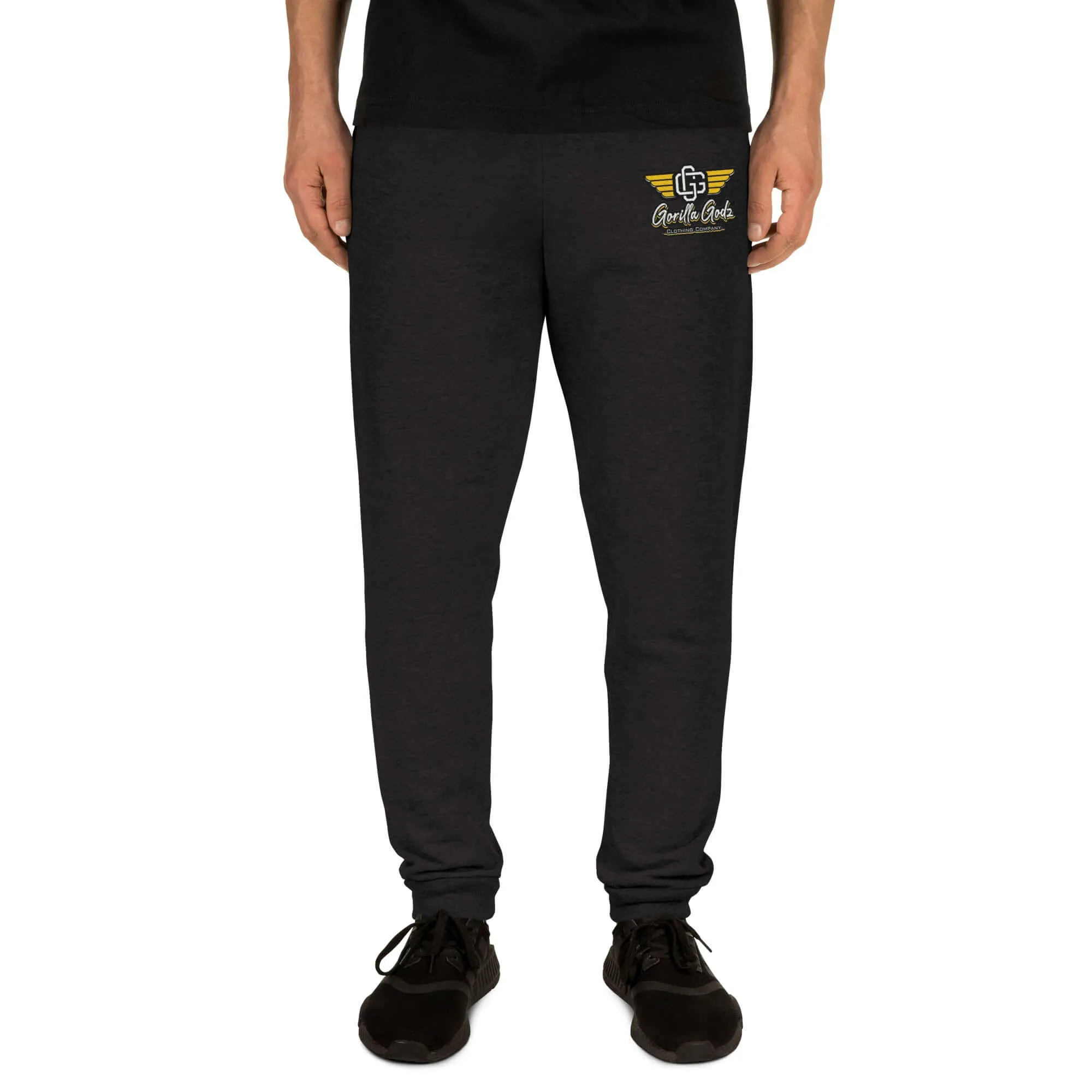 Gorilla Godz Gold Emblem Unisex Joggers (Available in multiple colors)