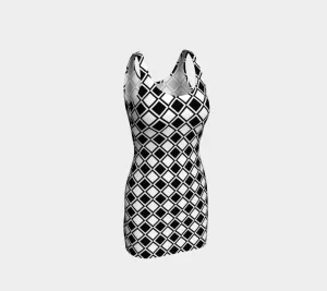 Inverse Diamond Bodycon Dress