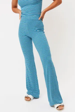 Johnson Striped Terry Pants - Positano Stripe