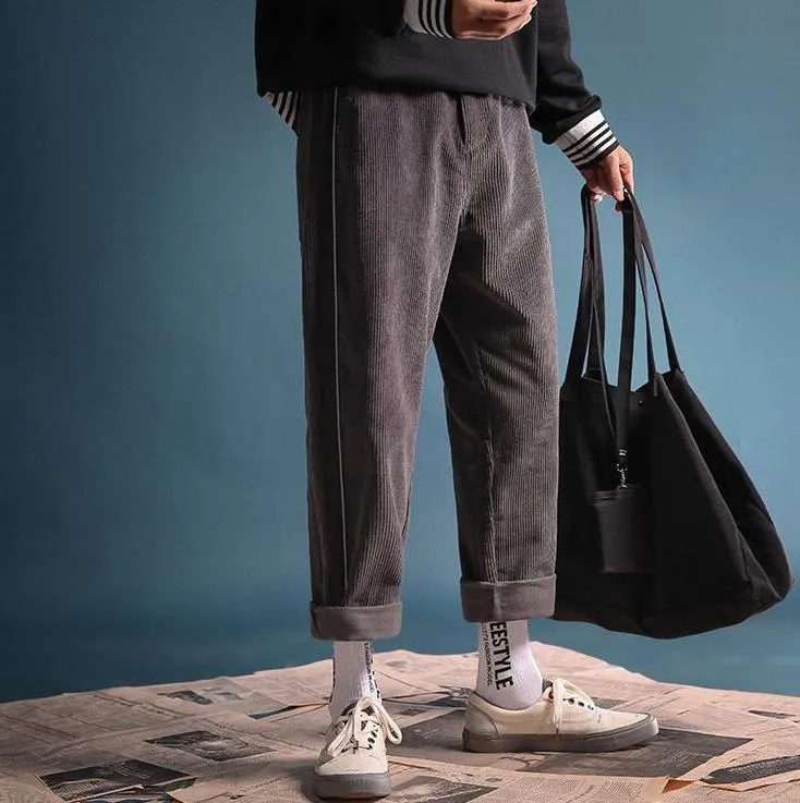 [Korean Style] Jack Corduroy Straight Pants