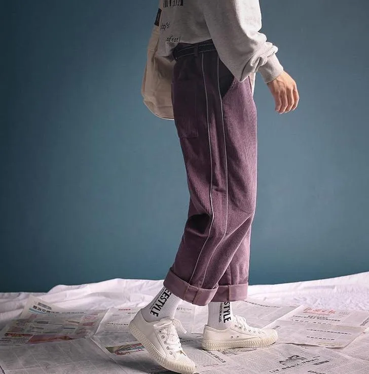 [Korean Style] Jack Corduroy Straight Pants