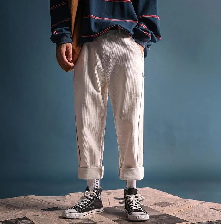 [Korean Style] Jack Corduroy Straight Pants