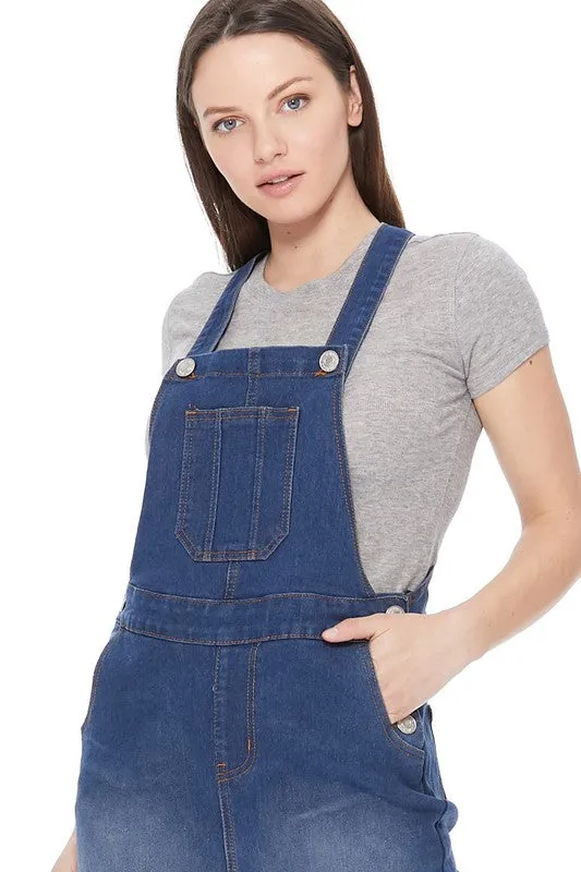 Ladies' Denim Overall Dress