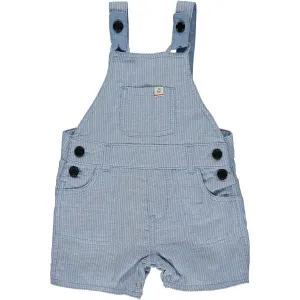 Me & Henry Bowline Shortie Overall in Pale Blue Guaze