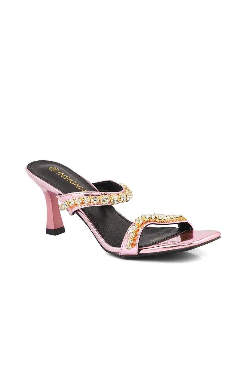 Party Wear Slip On I29290-Pink