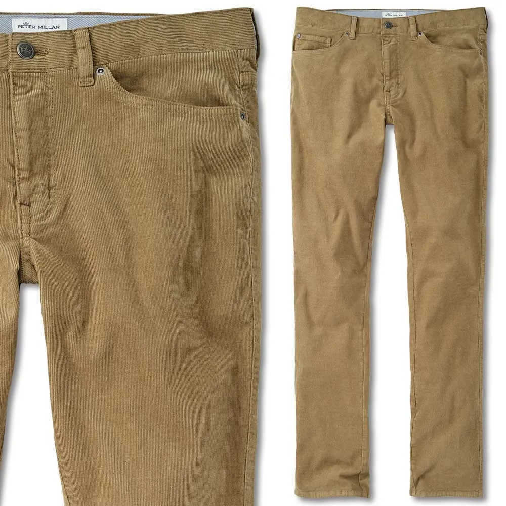 Peter Millar Superior Soft Corduroy Five-Pocket Pant