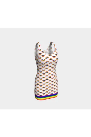 Rainbow Bodycon Dress