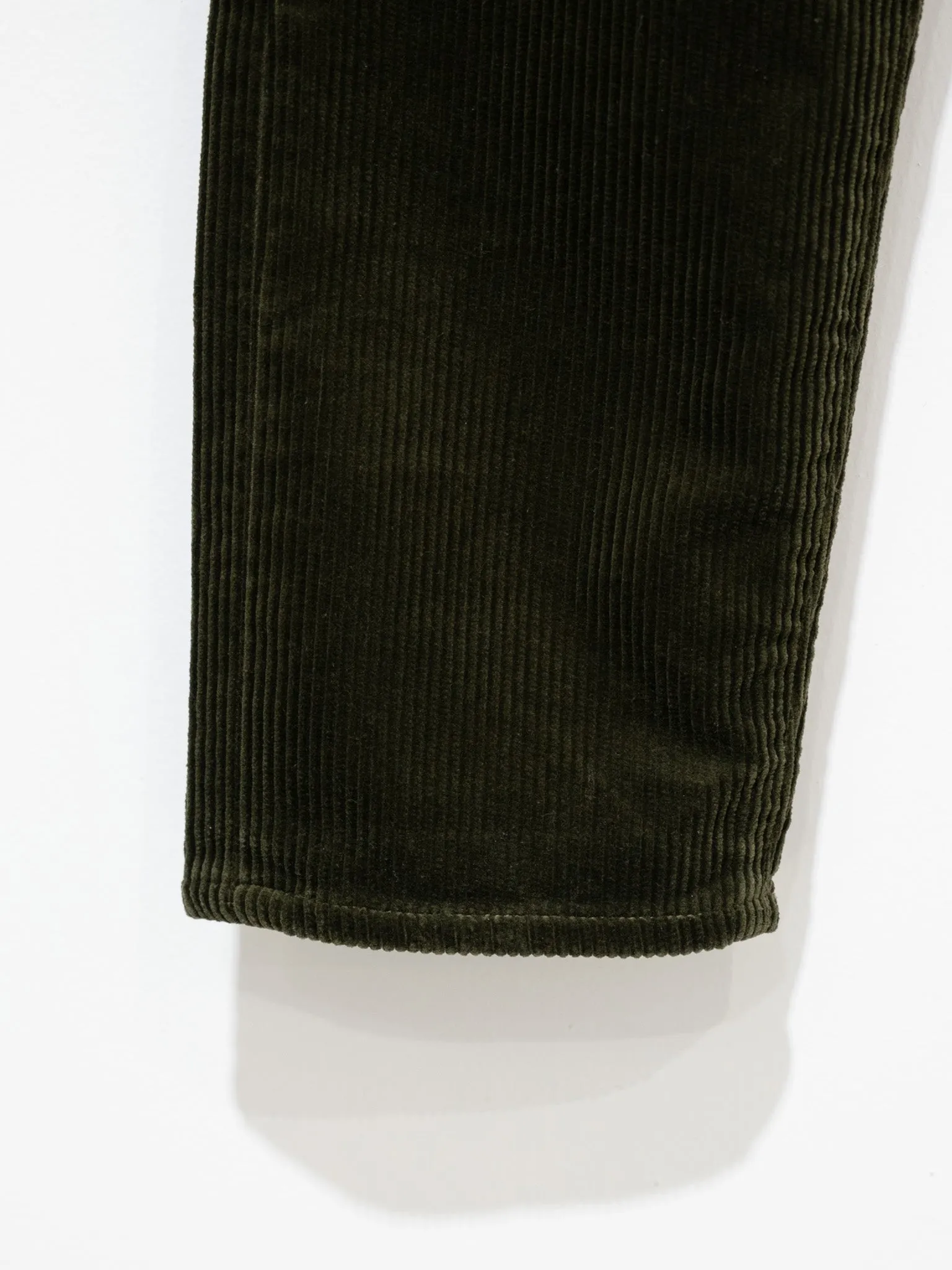 Regular Tapered Corduroy - Olive