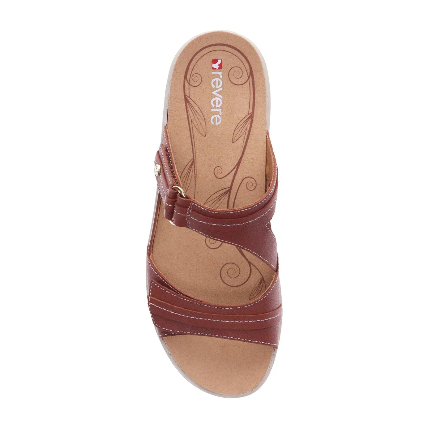 Revere Women's Rio Sandal - Cognac 34RIOWCOGW