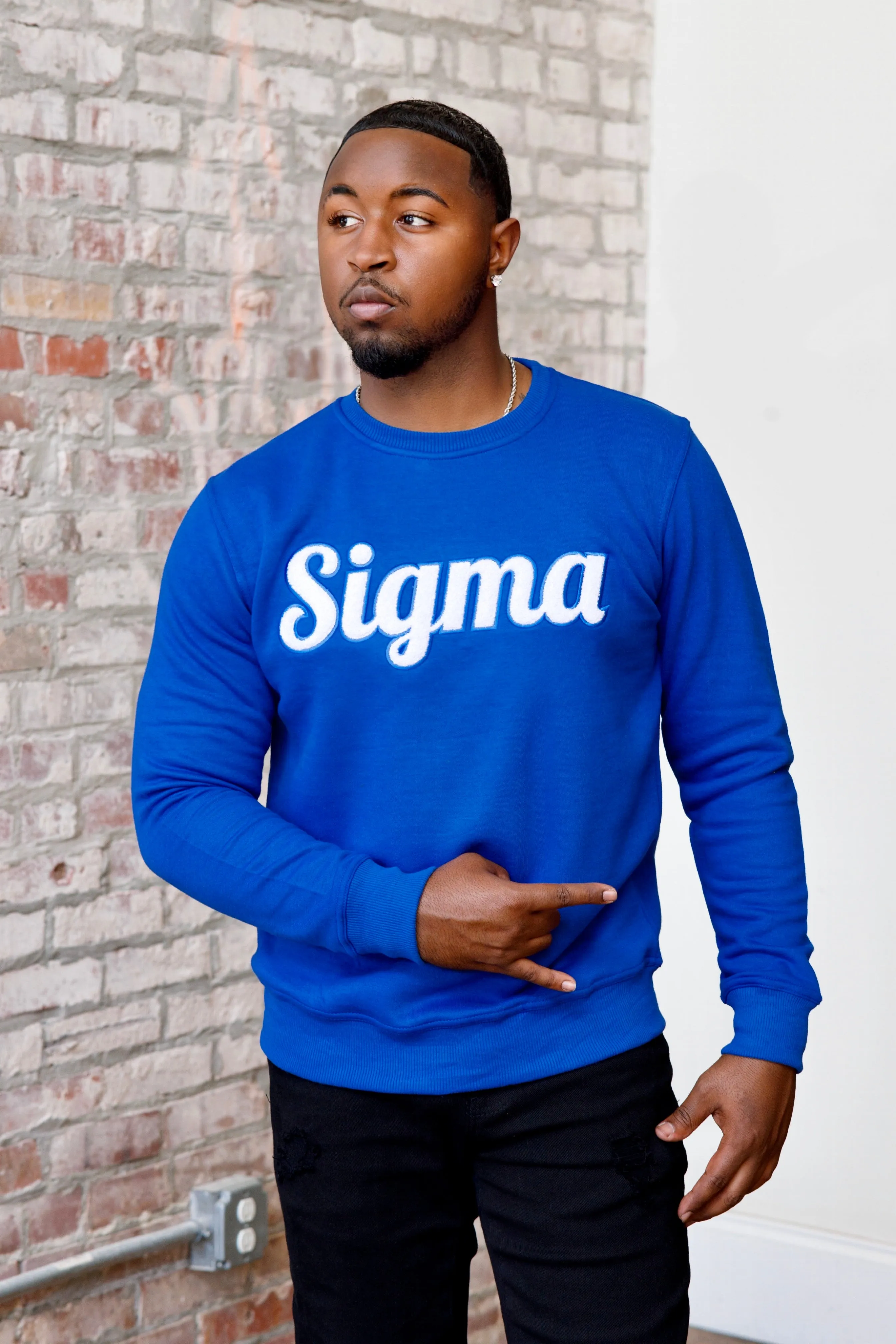 Sigma Chenille Sweatshirt