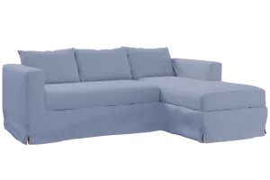 Slipcover: The Essential Sectional in Hemp