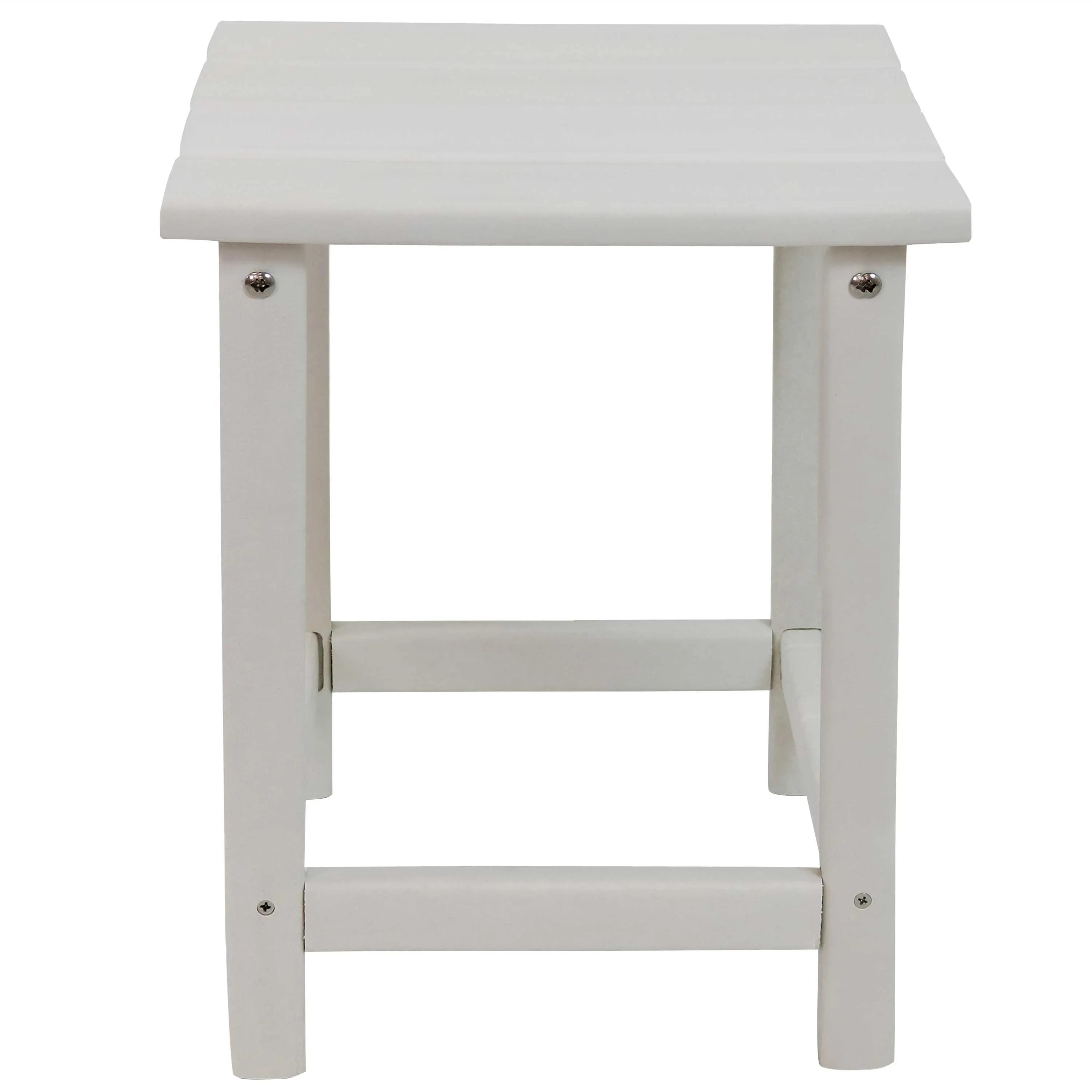 Sunnydaze All-Weather Outdoor Adirondack Square Side Table