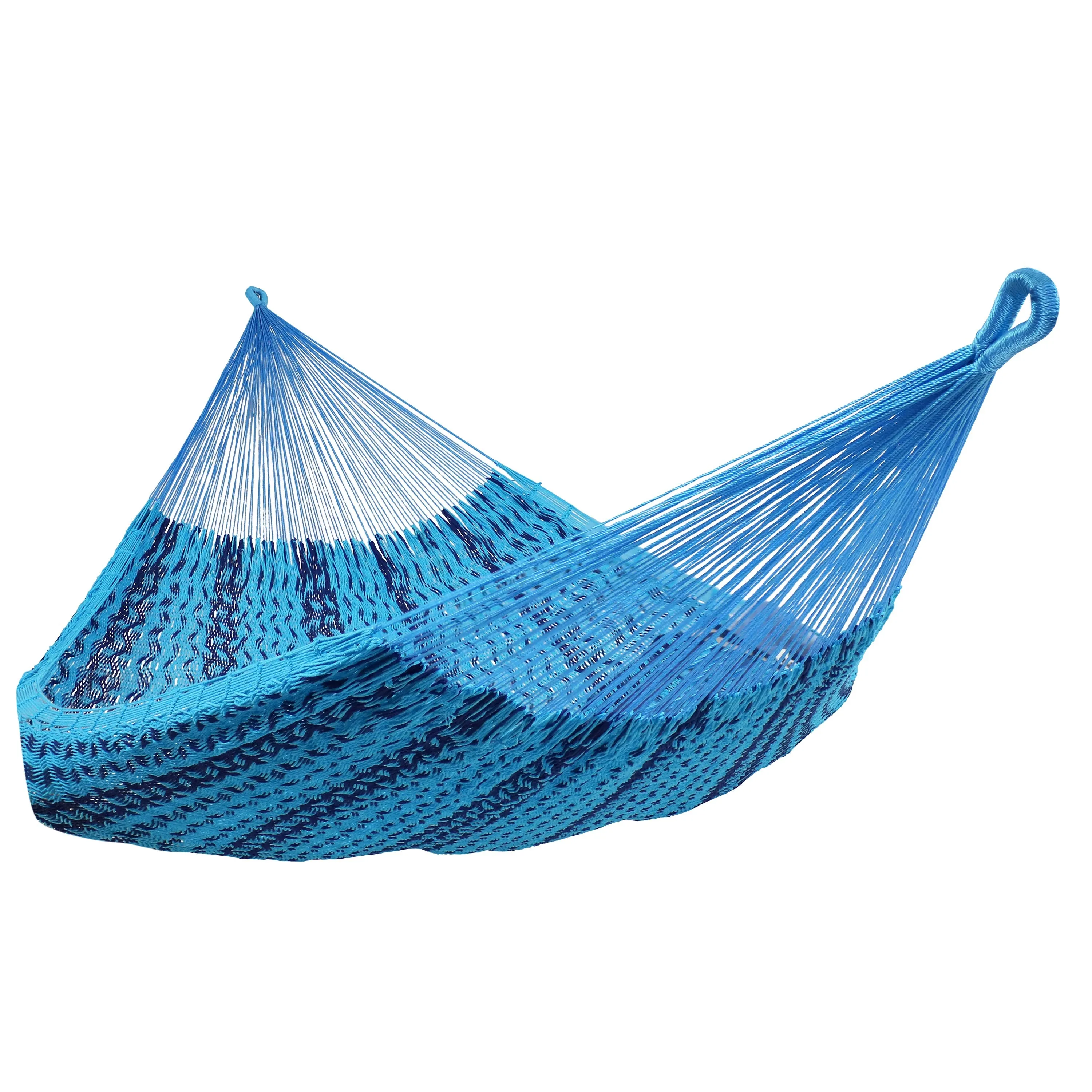 Sunnydaze Handwoven XXL Thick Cord Mayan Hammock with 15-Foot Stand