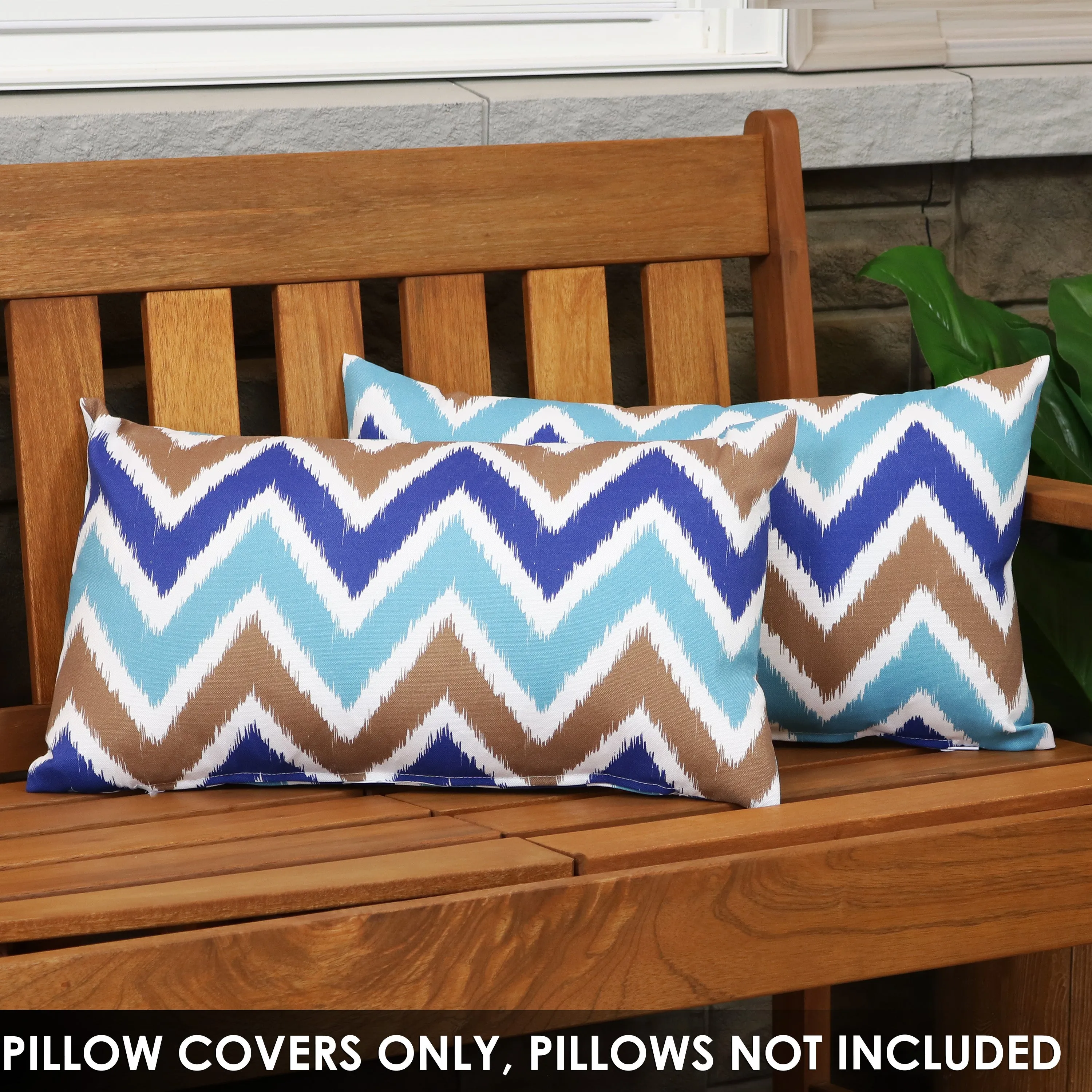 Sunnydaze Indoor/Outdoor Decorative Throw Pillow Covers