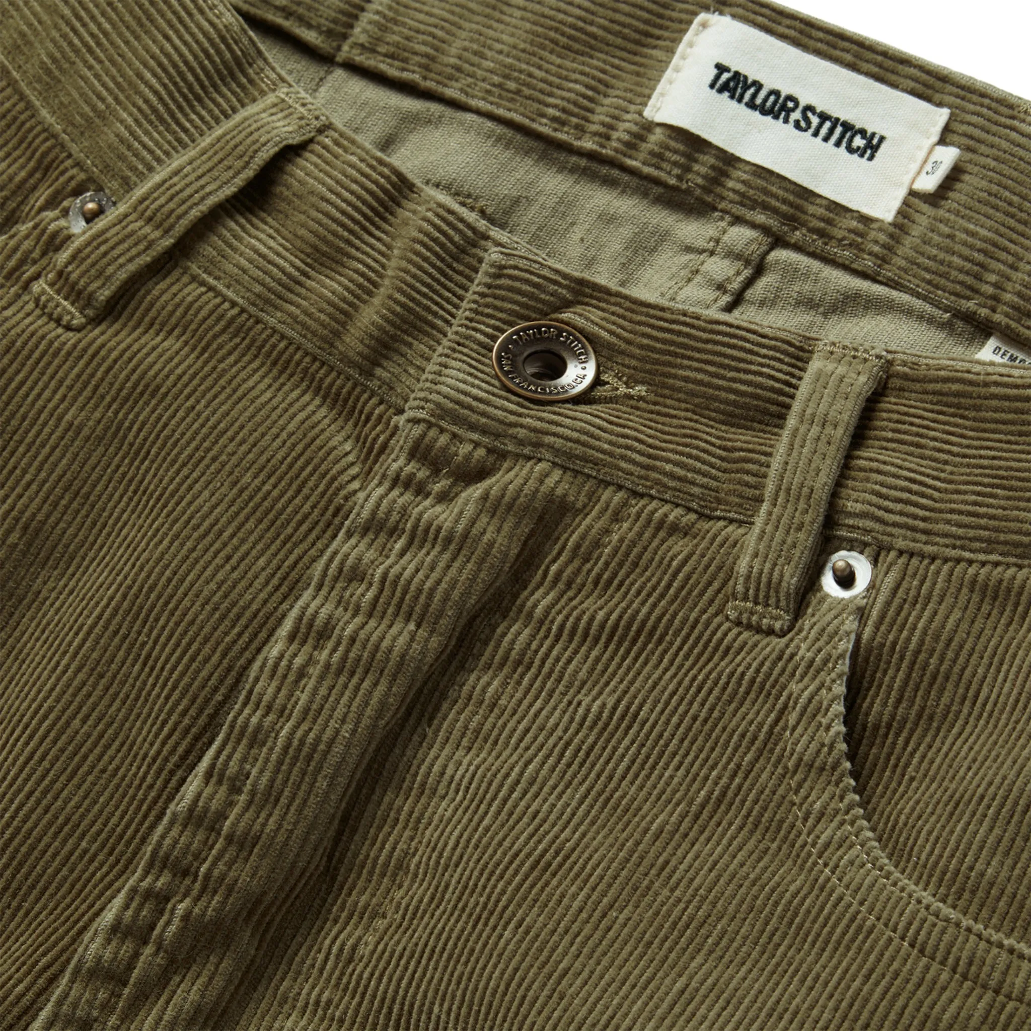 The Democratic All Day Pant in Cypress Cord