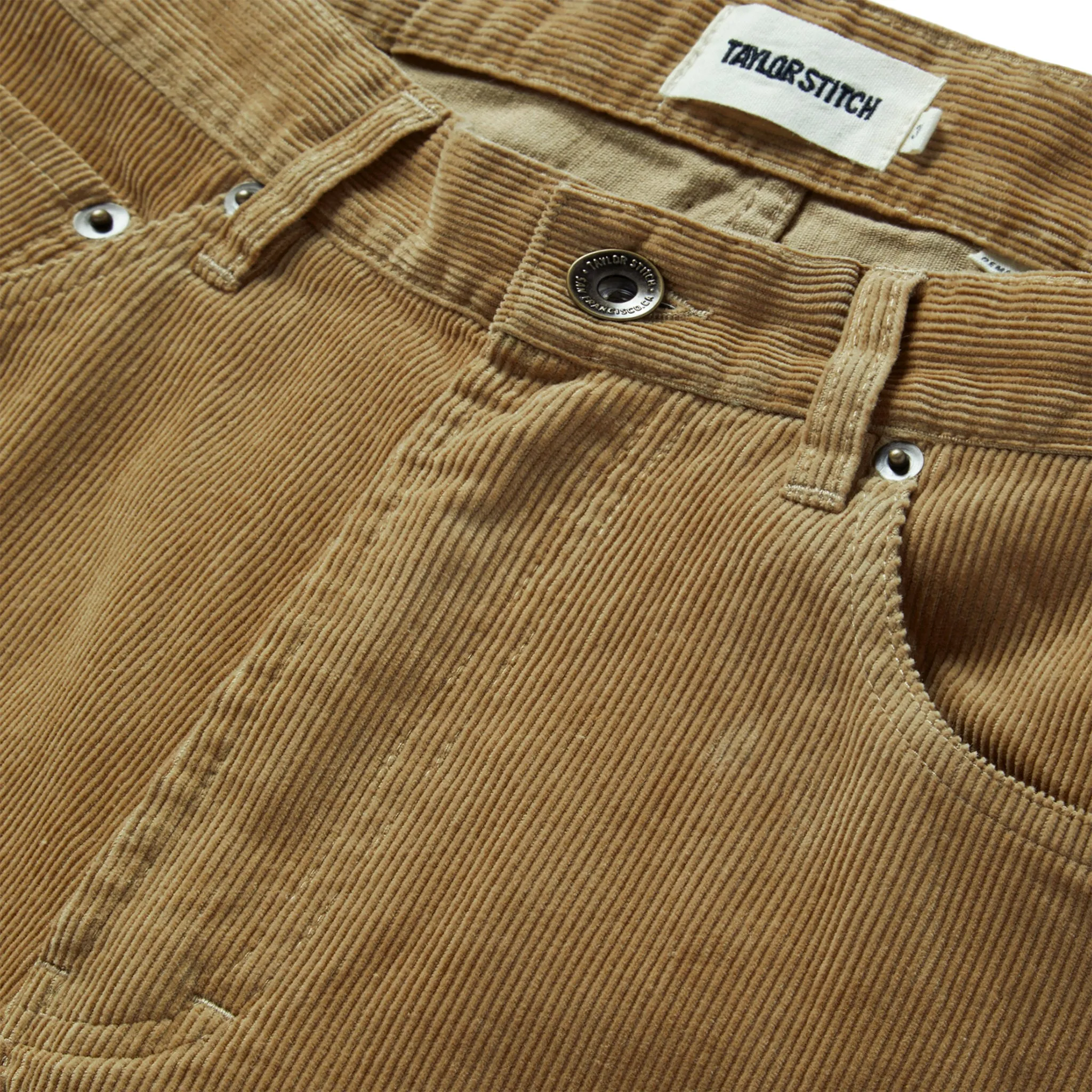 The Democratic All Day Pant in Khaki Cord